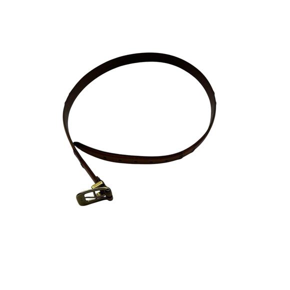 Fossil Brown Leather Women Belt Size Large main image 5